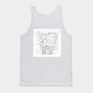 tomodachi means friendship Tank Top